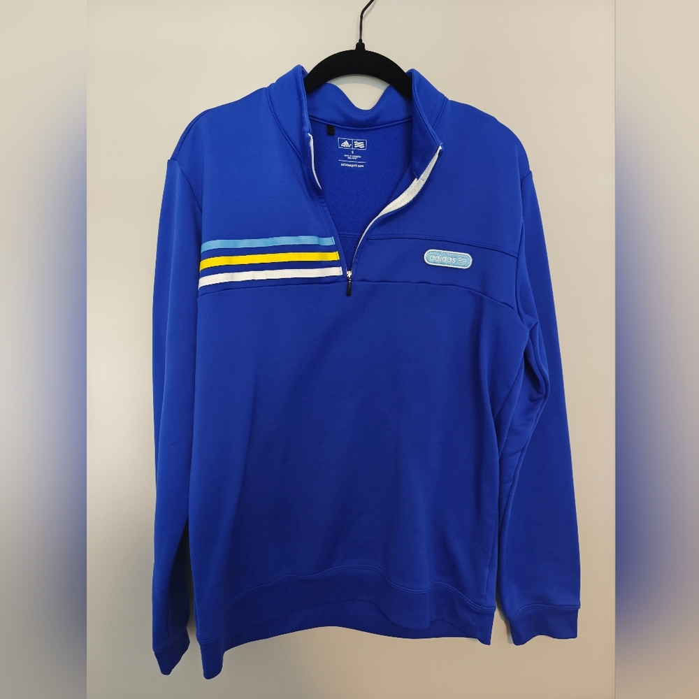 Adidas golf 1/4 zip pullover - S